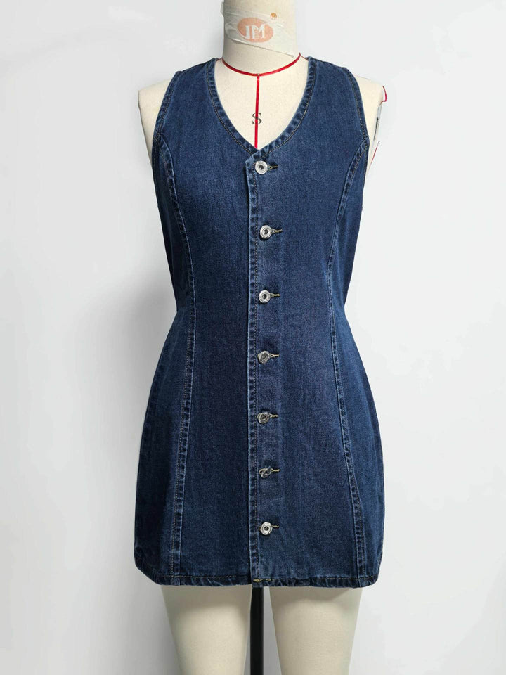 Denim mini dress – Gigi