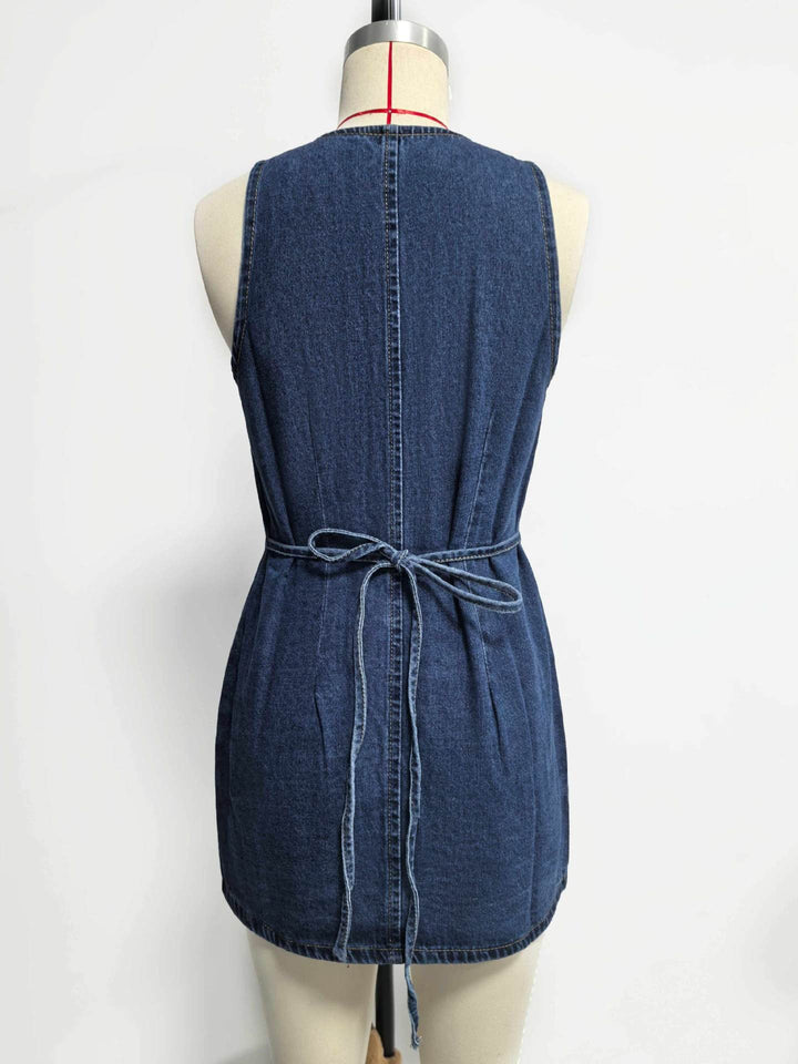 Denim mini dress – Gigi