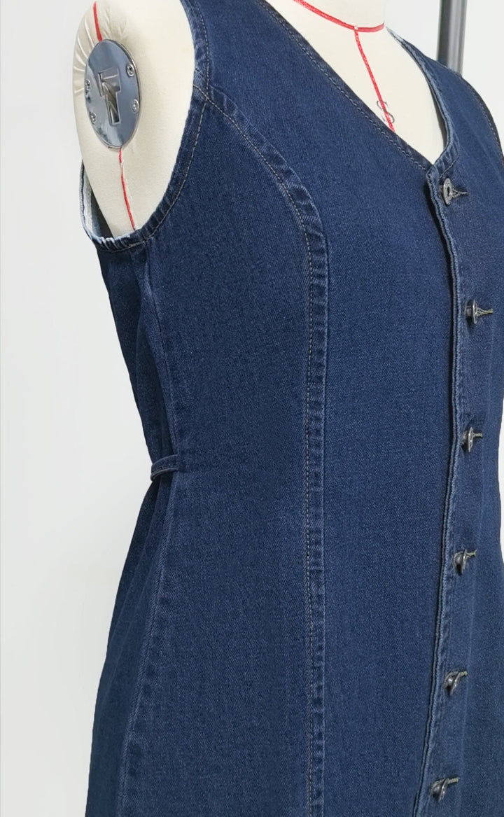 Denim mini dress – Gigi