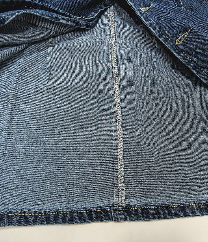Denim mini dress – Gigi