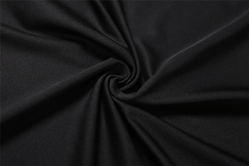 Maxi dress in a shapely fabric with a lace design - Iron