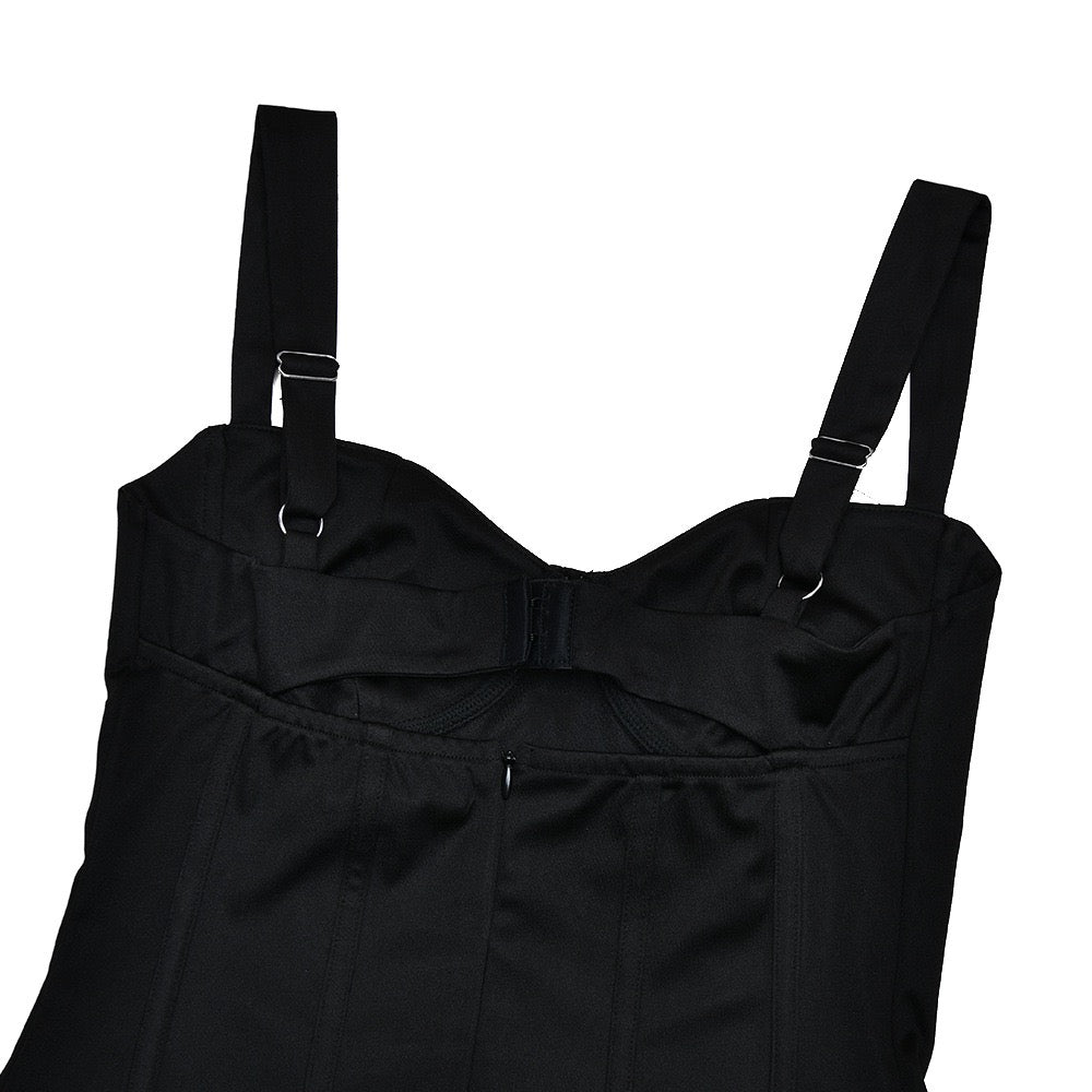 Tight maxi dress in shape-hugging fabric with lace pleats design - BAR