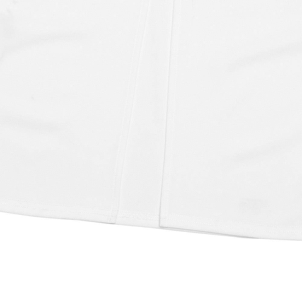 Elegant maxi dress with open back lace trim - CANDICE