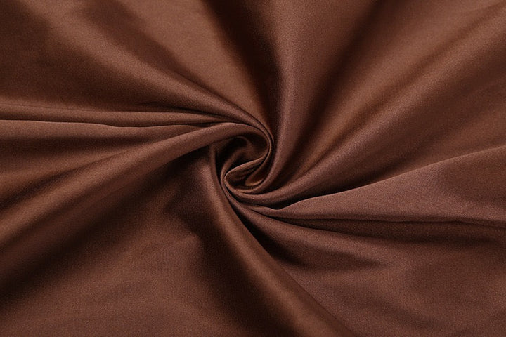 Satin maxi dress with open back lace design - CICILIA