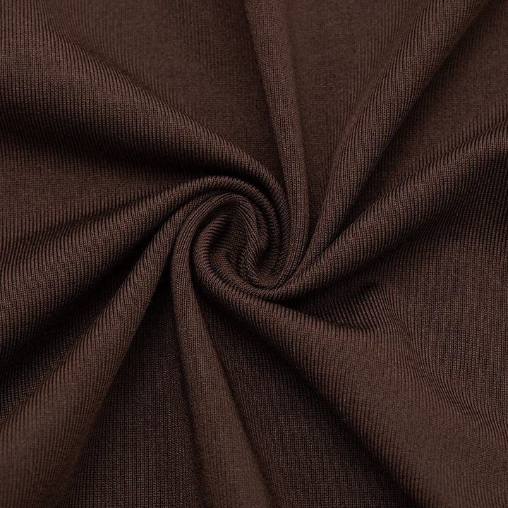 Mini dress with gathered design and open back chiffon sleeves - Rome