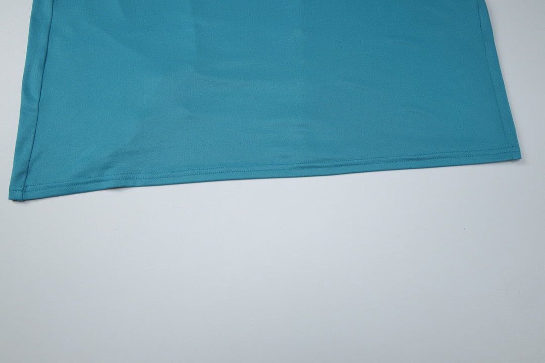 Open-back fitted maxi dress with gathered buckles - Wally