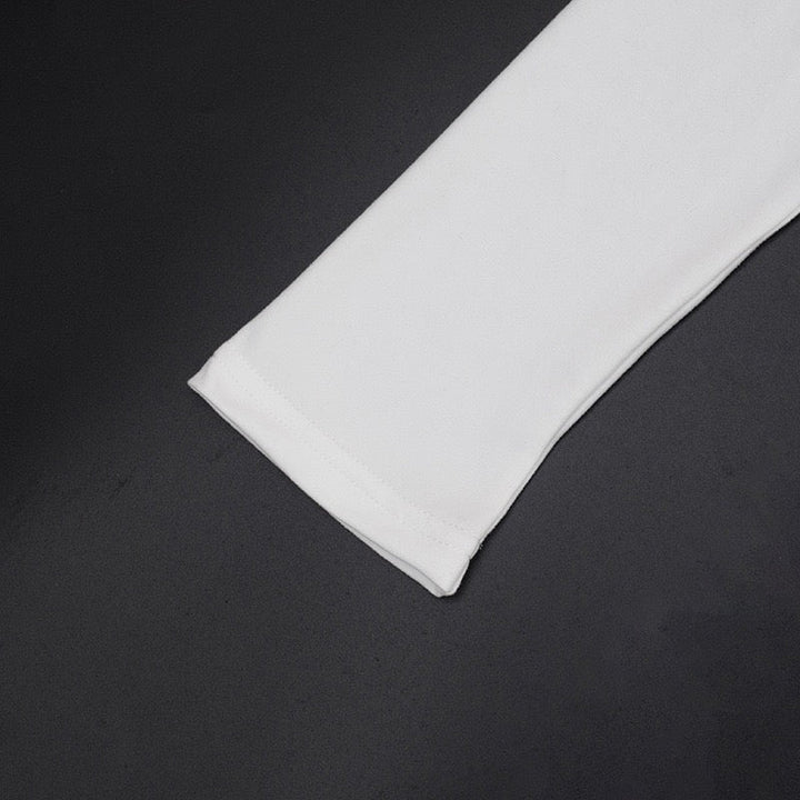 Maxi dress with bare shoulders and gathers - Wella