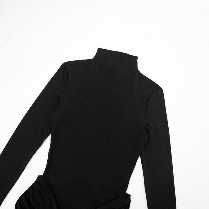 Maxi dress with pleated design - Soledad