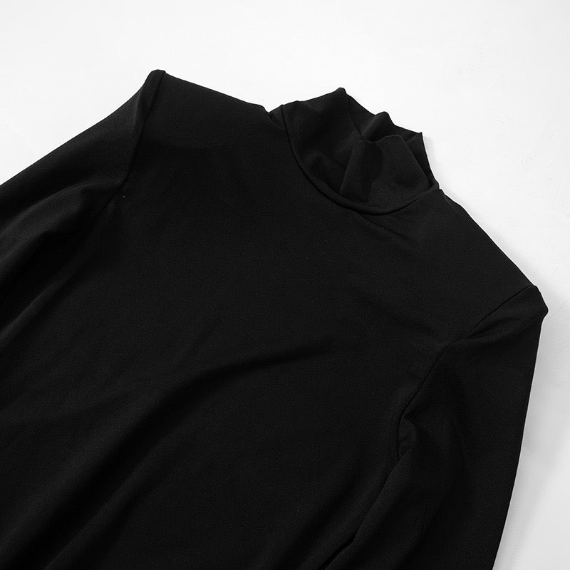 Mermaid-cut gathered maxi dress - Yaska