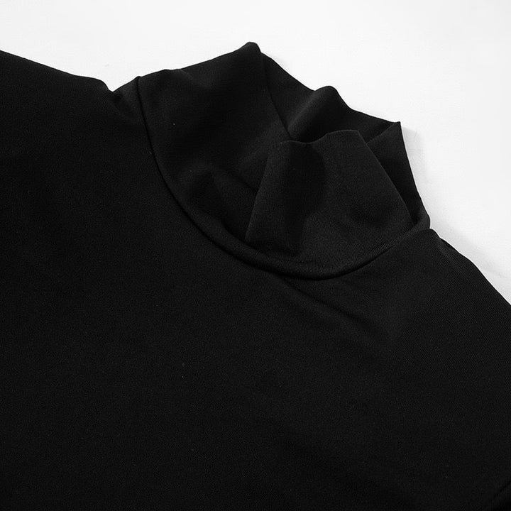 Mermaid-cut gathered maxi dress - Yaska