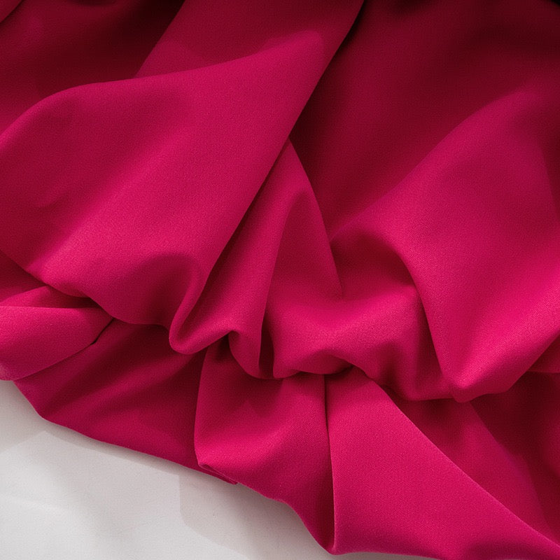 Open Back Balloon Mini Dress - Molly