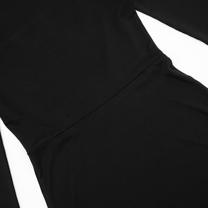 A-line maxi dress with collar and opening - Jerry's