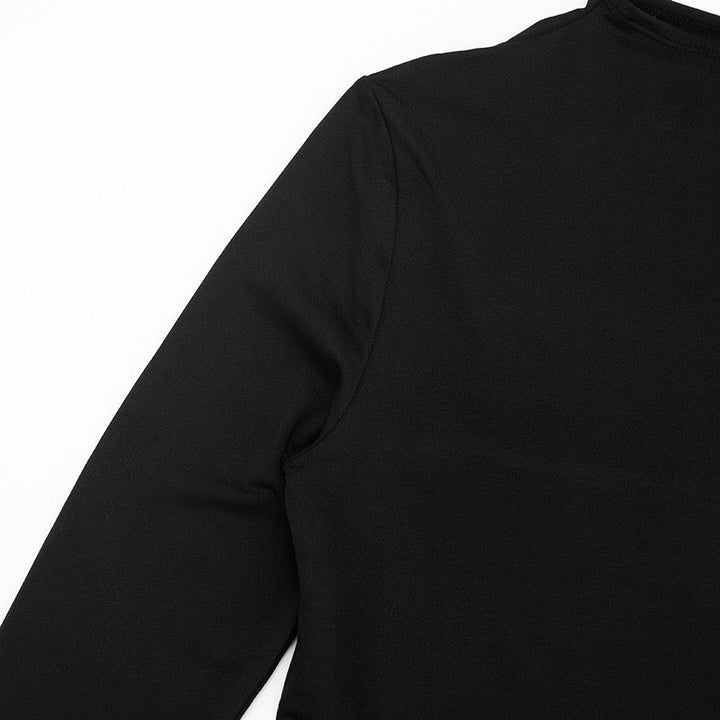 A-line maxi dress with collar and opening - Jerry's