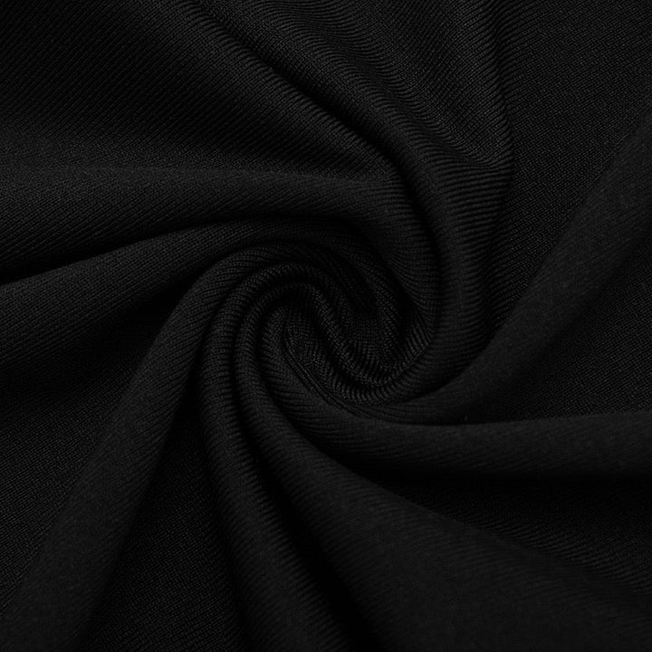 Maxi dress with satin pleats - Yolan