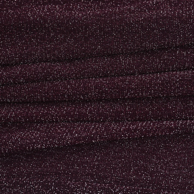 Transparent sequin maxi dress with an off-the-shoulder design combined with a top and mini skirt - Roxana