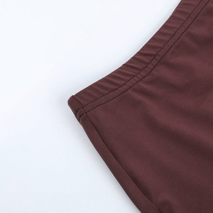 Transparent sequin maxi dress with an off-the-shoulder design combined with a top and mini skirt - Roxana