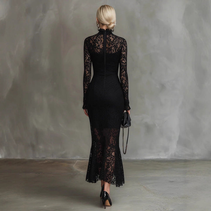 Lace midi dress - linda