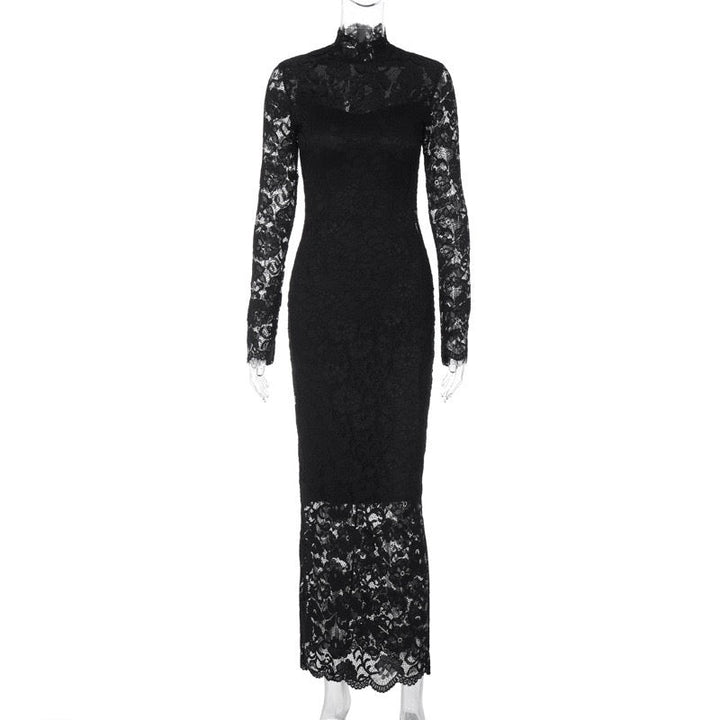 Lace maxi dress - lurence
