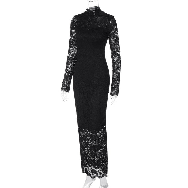 Lace maxi dress - lurence
