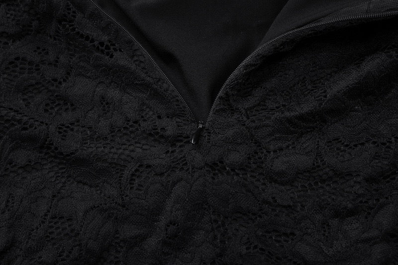 Lace maxi dress - lurence