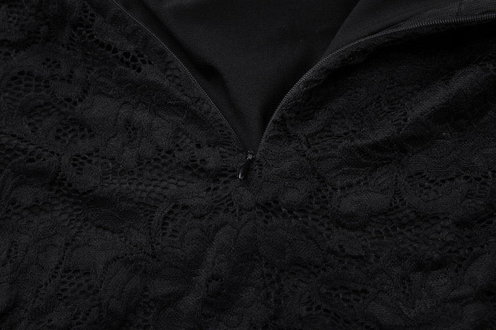 Lace maxi dress - lurence