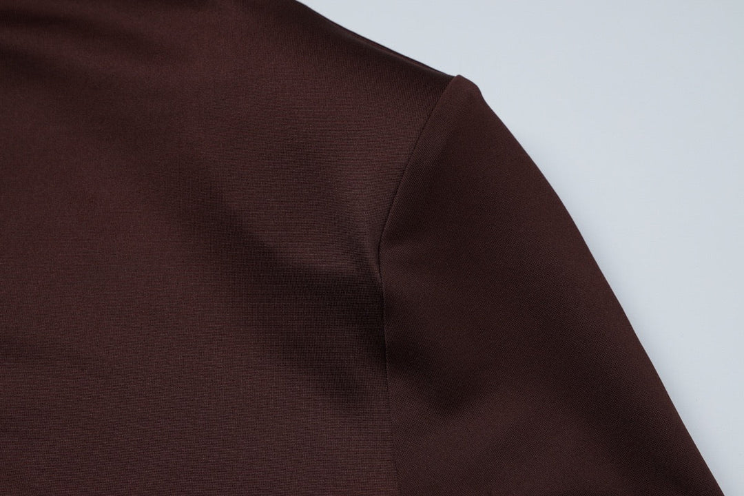 Maxi dress with pleats and buckle design - Barel