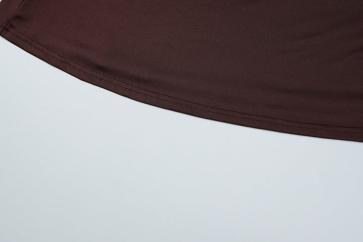 Maxi dress with pleats and buckle design - Barel