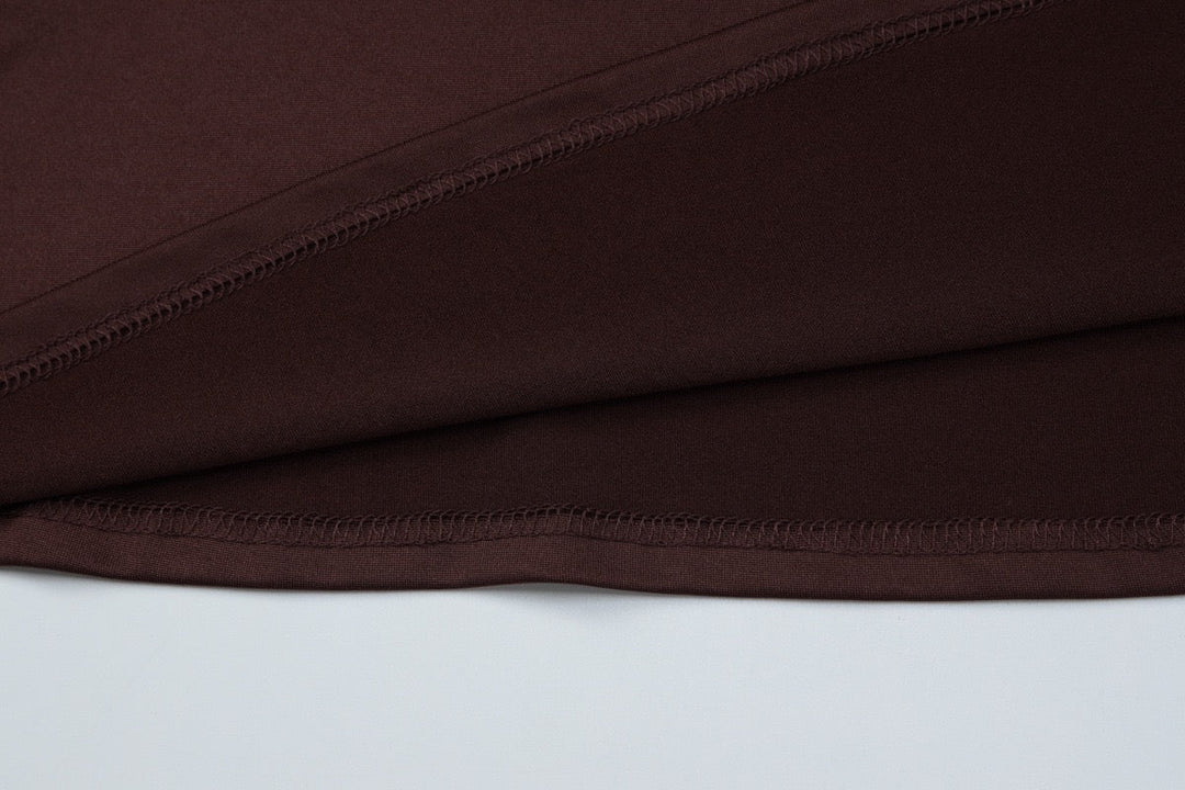 Maxi dress with pleats and buckle design - Barel