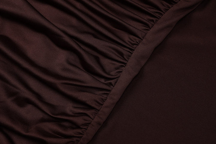 Maxi dress with pleats and buckle design - Barel