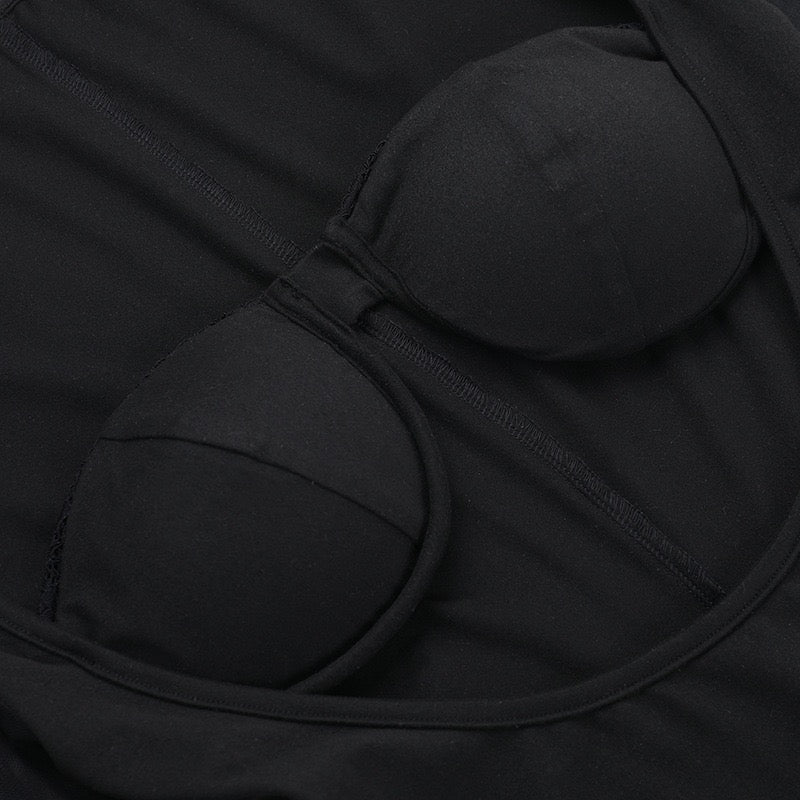 Maxi dress with chiffon sleeveless design - NOYA li