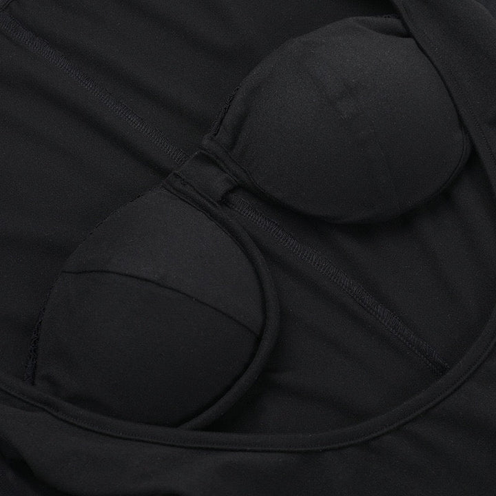 Maxi dress with chiffon sleeveless design - NOYA li