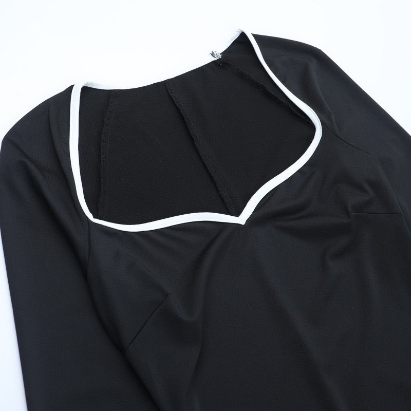 Slim-fitting maxi dress - Kim