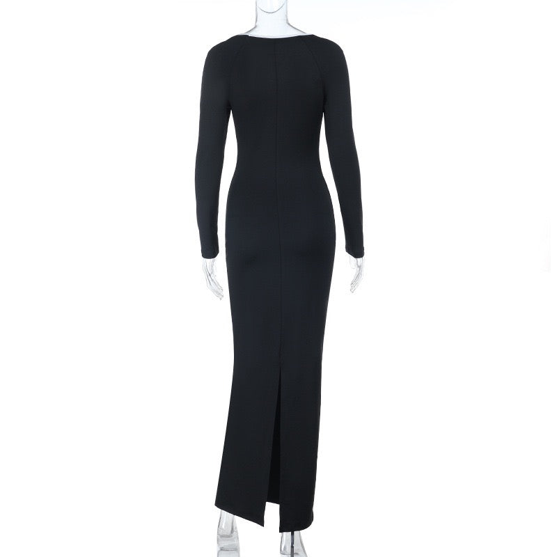 Slim-fitting maxi dress - Kim