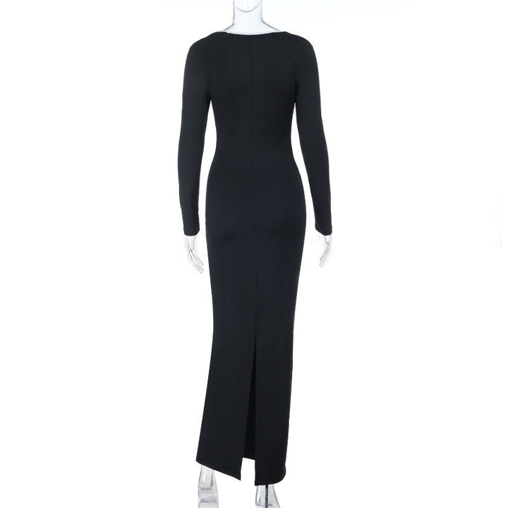 Slim-fitting maxi dress - Kim