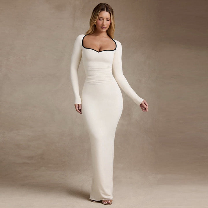 Slim-fitting maxi dress - Kim