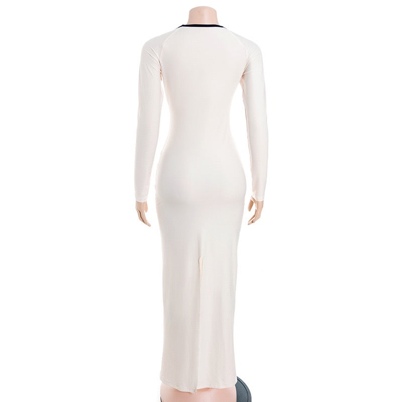 Slim-fitting maxi dress - Kim