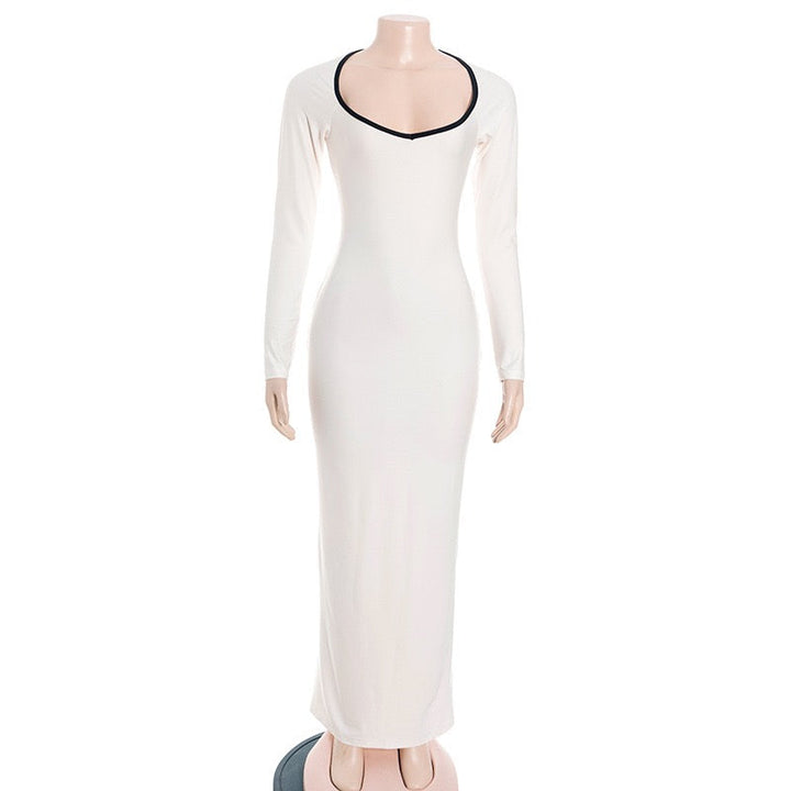 Slim-fitting maxi dress - Kim