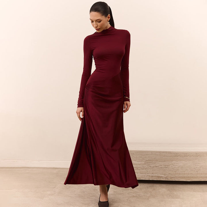 Satin maxi dress - Shiri