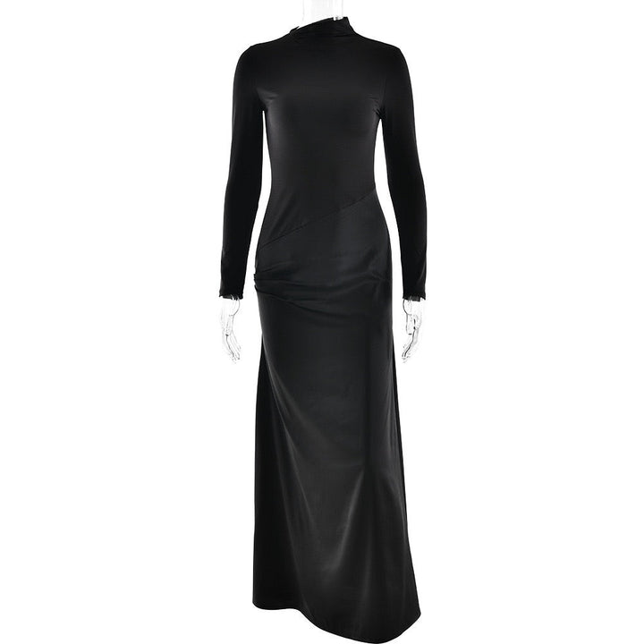 Satin maxi dress - Shiri