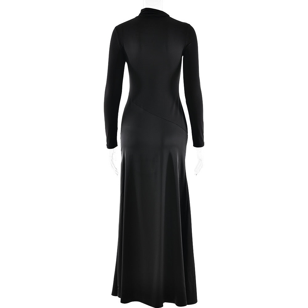 Satin maxi dress - Shiri