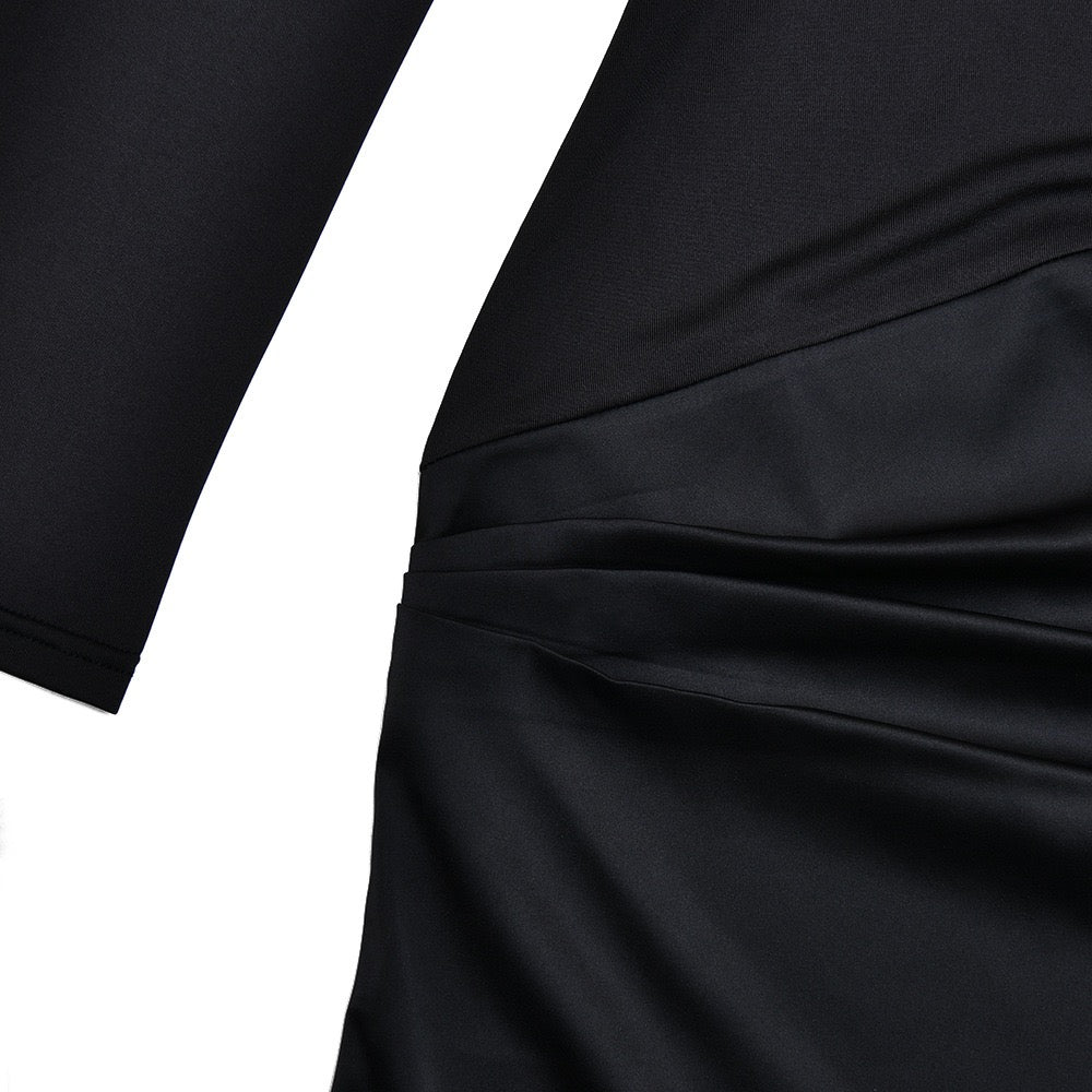 Satin maxi dress - Shiri