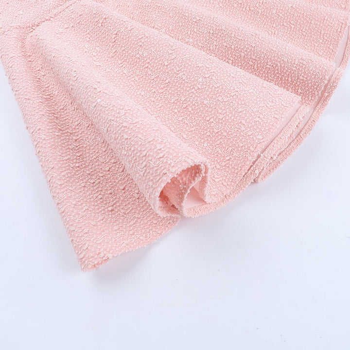 Sequin mini dress with open back and bow tie design - PIA