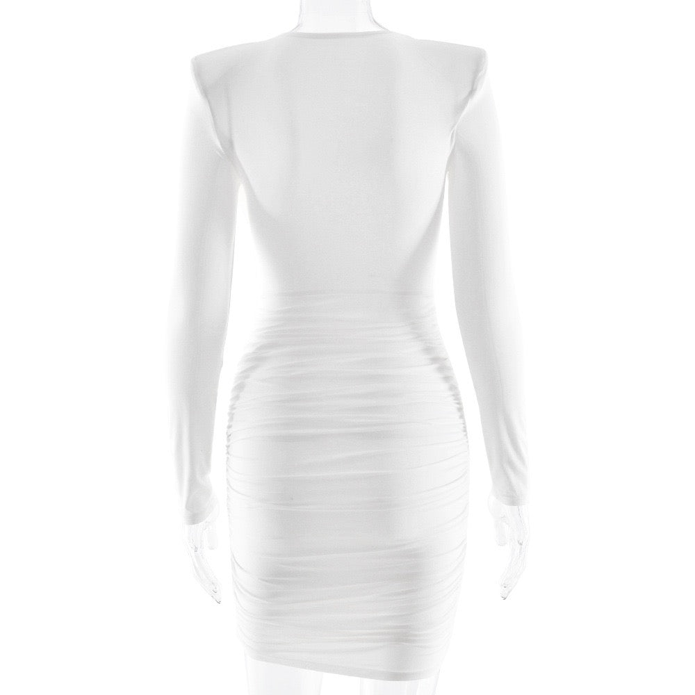 Pleated mini dress - USA