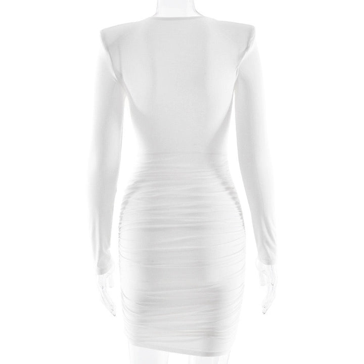 Pleated mini dress - USA