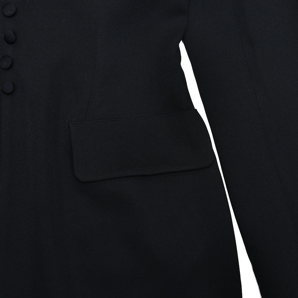 Tailored mini dress with elegant design, button closure - Diane