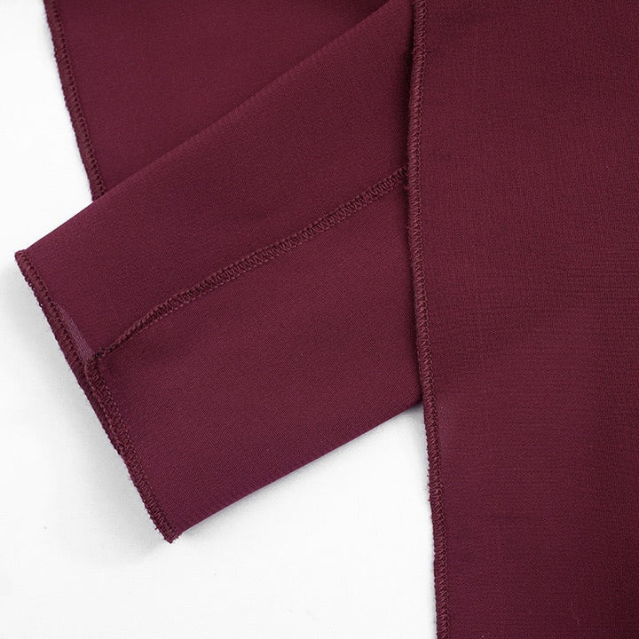 Maxi chiffon dress with bodysuit design and deep slits - JULIAN
