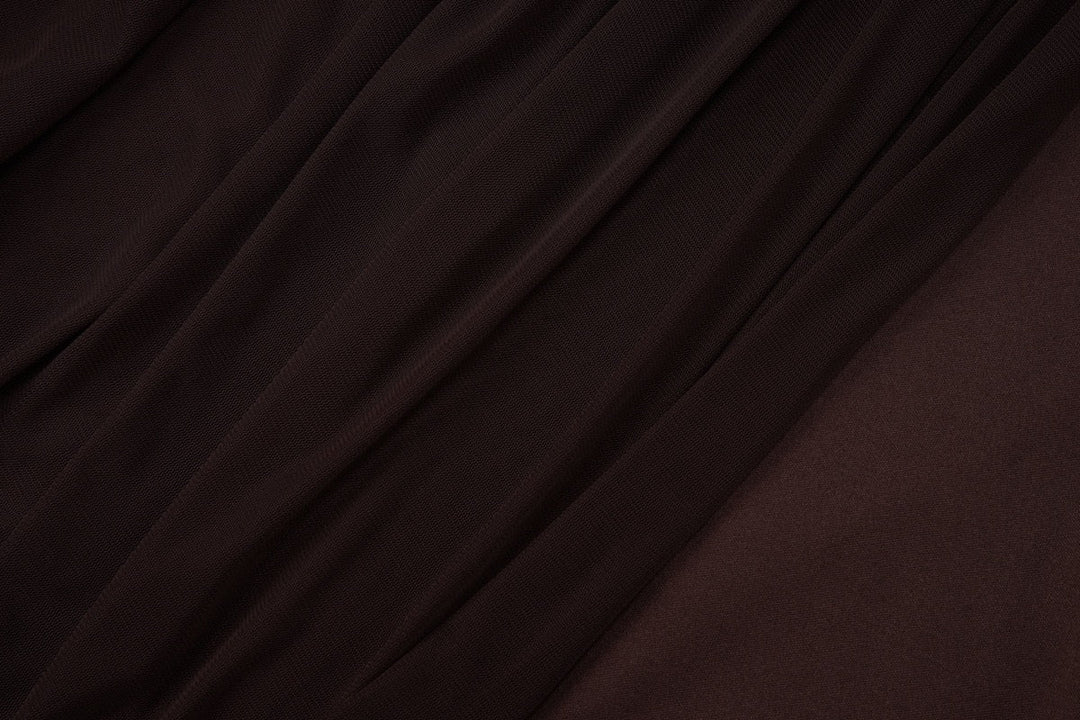 Strapless maxi dress with pleat detailing – Ronili