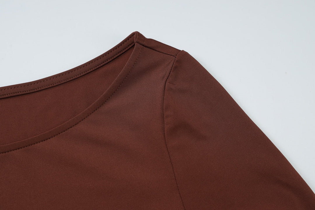 Maxi dress with tie and opening design - Elior