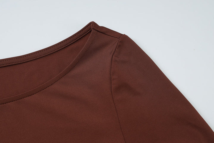 Maxi dress with tie and opening design - Elior