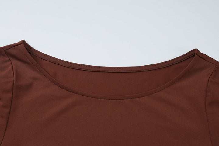 Maxi dress with tie and opening design - Elior